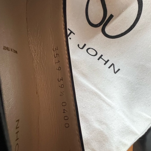 St John Tina black heels size 9.5 - Picture 5 of 8